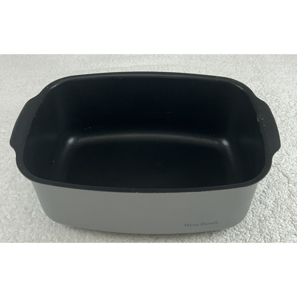 Vintage WEST BEND Slow Cooker 4 Qt Pan Non-stick USA REPLACEMENT